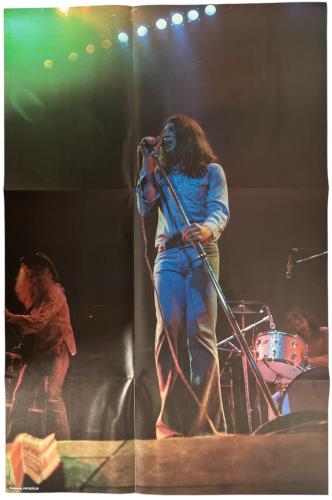 Deep Purple Fireball + Poster picture disc LP (vinyl picture disc album) UK DEEPDFI49915