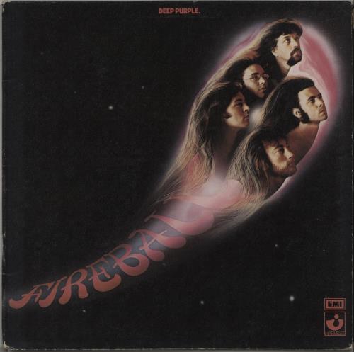 Deep Purple Fireball - 1st + Insert - EX vinyl LP album (LP record) UK DEELPFI546565