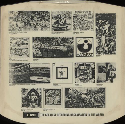 Deep Purple Fireball - 1st + Insert - EX vinyl LP album (LP record) UK DEELPFI546565