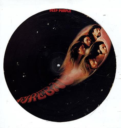 Deep Purple Fireball picture disc LP (vinyl picture disc album) UK DEEPDFI298831