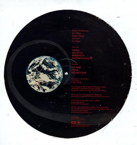 Deep Purple Fireball picture disc LP (vinyl picture disc album) UK DEEPDFI298831