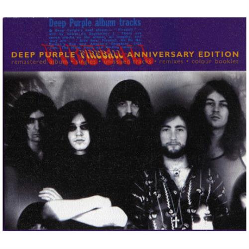 Deep Purple Fireball CD album (CDLP) UK DEECDFI385532