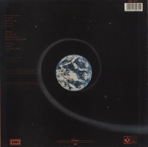 Deep Purple Fireball vinyl LP album (LP record) UK DEELPFI400943