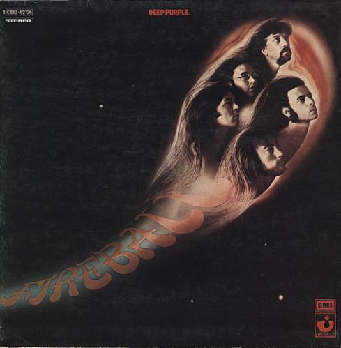 Deep Purple Fireball vinyl LP album (LP record) Italian DEELPFI409947