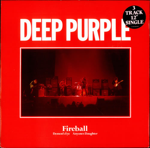 Deep Purple Fireball 12" vinyl single (12 inch record / Maxi-single) UK DEE12FI66836