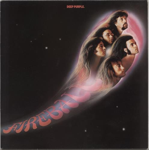 Deep Purple Fireball vinyl LP album (LP record) UK DEELPFI733944