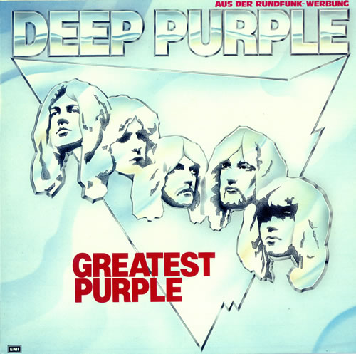 Deep Purple Greatest Purple 2-LP vinyl record set (Double LP Album) German DEE2LGR106313