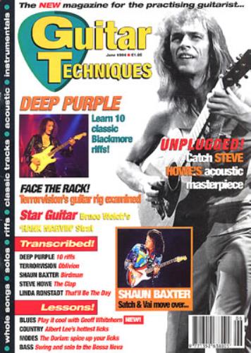 Deep Purple Guitar Techniques magazine UK DEEMAGU340831