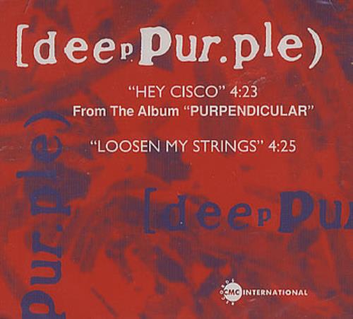 Deep Purple Hey Cisco CD single (CD5 / 5") US DEEC5HE86811