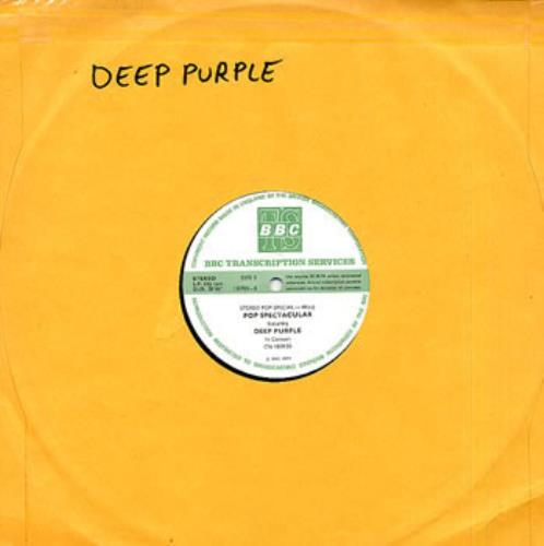 Deep Purple In Concert - Pop Spectacular vinyl LP album (LP record) UK DEELPIN229800