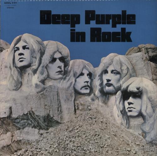 Deep Purple In Rock - 1st - EX vinyl LP album (LP record) UK DEELPIN133567