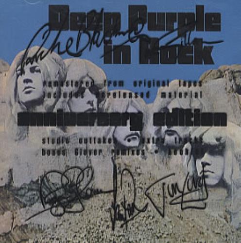 Deep Purple In Rock - Anniversary Edn - Sealed CD album (CDLP) UK DEECDIN54773