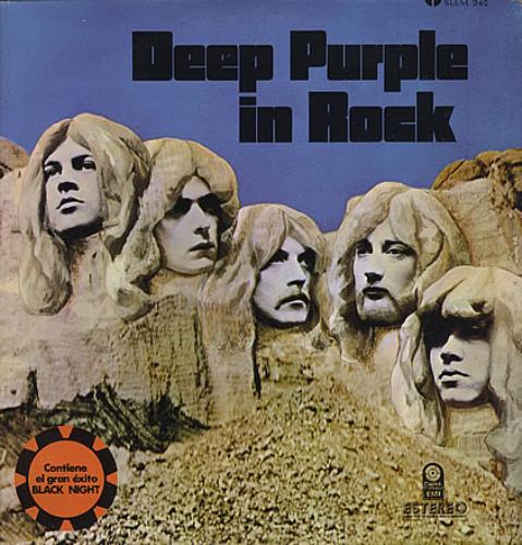 Deep Purple In Rock vinyl LP album (LP record) Mexican DEELPIN248742