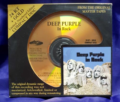 Deep Purple In Rock CD album (CDLP) US DEECDIN527760