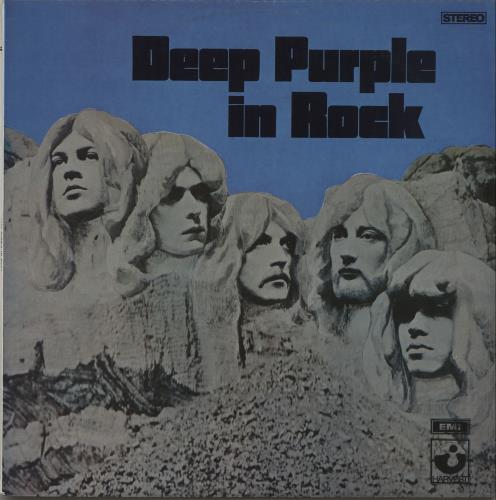 Deep Purple In Rock vinyl LP album (LP record) Australian DEELPIN667996