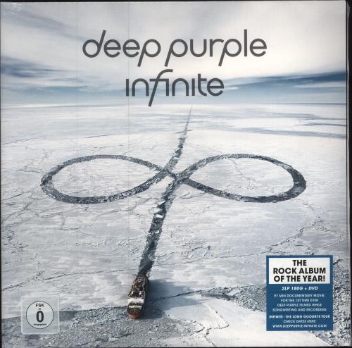 Deep Purple Infinite - 180gm Vinyl 2-LP vinyl record set (Double LP Album) UK DEE2LIN781888