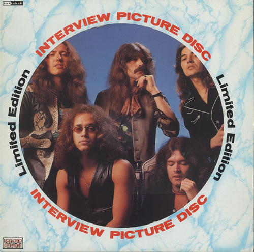 Deep Purple Interview Picture Disc picture disc LP (vinyl picture disc album) UK DEEPDIN496137