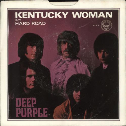 Deep Purple Kentucky Woman - VG 7" vinyl single (7 inch record / 45) US DEE07KE745131