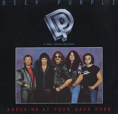 Deep Purple Knocking At Your Back Door 12" vinyl single (12 inch record / Maxi-single) Canadian DEE12KN97652