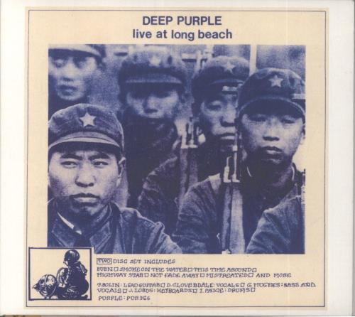 Deep Purple Live At Long Beach 76 - Digipak 2 CD album set (Double CD) UK DEE2CLI810334