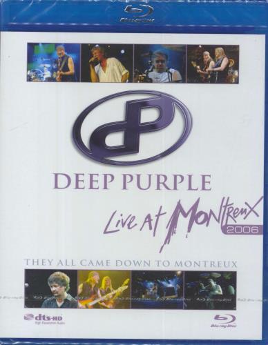 Deep Purple Live At Montreux 2006 - They All Came Down To Montreux Blu Ray DVD UK DEEBRLI810227