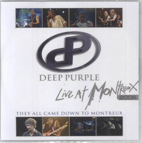 Deep Purple Live At Montreux CD-R acetate UK DEECRLI422236