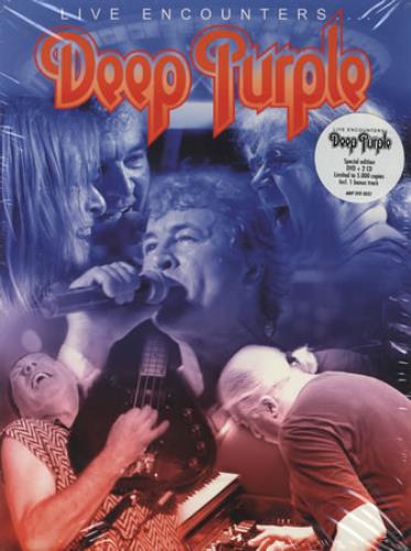 Deep Purple Live Encounters 3-disc CD/DVD Set Polish DEE3DLI400012