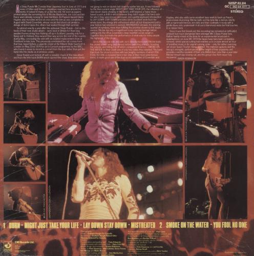 Deep Purple Live In London - Shrink vinyl LP album (LP record) UK DEELPLI846959