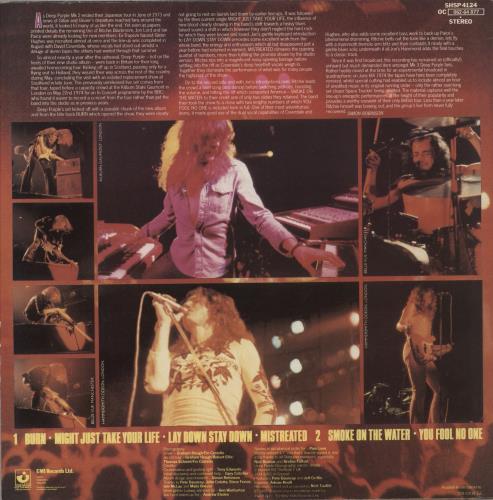 Deep Purple Live In London - VG vinyl LP album (LP record) UK DEELPLI115329