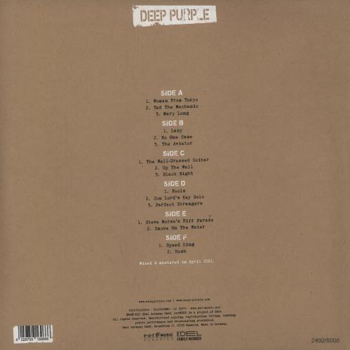 Deep Purple Live In London 2002 - 180gm 3-LP vinyl record set (Triple LP Album) UK DEE3LLI866701