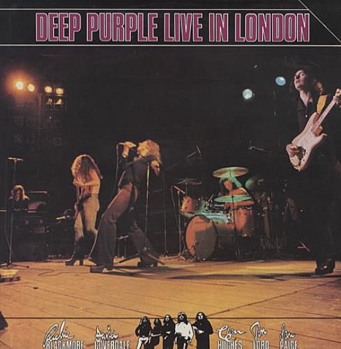 Deep Purple Live In London vinyl LP album (LP record) Korean DEELPLI332337