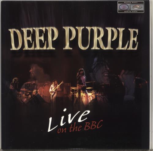Deep Purple Live On The BBC 2-LP vinyl record set (Double LP Album) US DEE2LLI706968