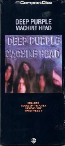 Deep Purple Machine Head - long box CD album (CDLP) US DEECDMA155281