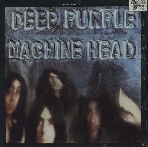 Deep Purple Machine Head - Purple Vinyl - Shrink 2-LP vinyl record set (Double LP Album) UK DEE2LMA94098