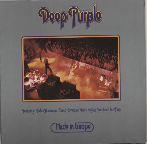 Deep Purple Made In Europe - 1st vinyl LP album (LP record) UK DEELPMA542091