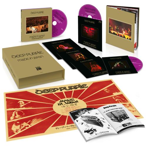 Deep Purple Made In Japan - 5-CD & Blu-Ray Deluxe Anniversary Edition Box Set - Sealed CD Album Box Set UK DEEDXMA871754