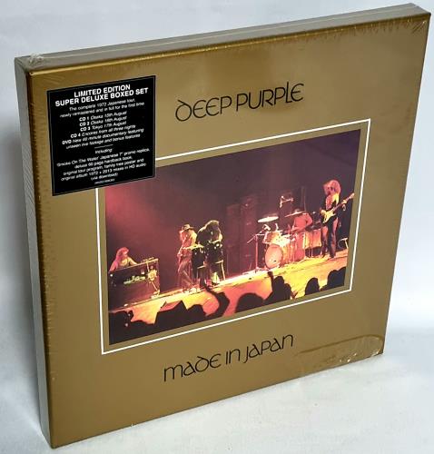 Deep Purple Made In Japan - Sealed CD Album Box Set UK DEEDXMA695740