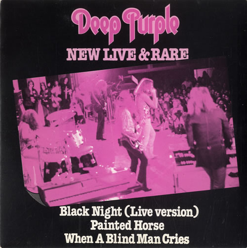 Deep Purple New Live & Rare EP - Purple - P/S 7" vinyl single (7 inch record / 45) UK DEE07NE49435