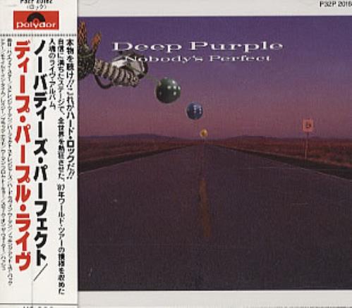 Deep Purple Nobody's Perfect CD album (CDLP) Japanese DEECDNO305219
