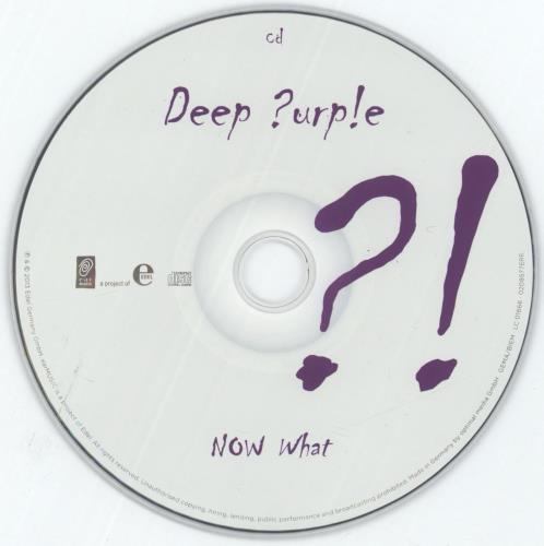 Deep Purple Now What ?! 2-disc CD/DVD set German DEE2DNO747820