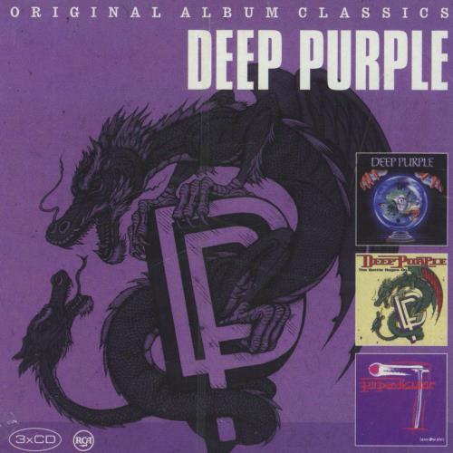 Deep Purple Original Album Classics 3-CD album set (Triple CD) UK DEE3COR826418
