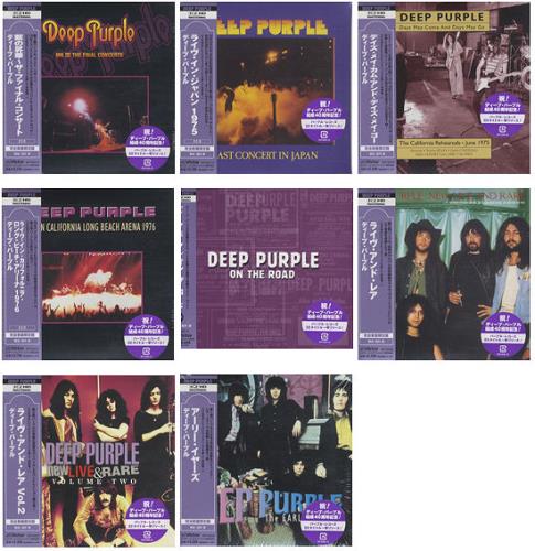 Deep Purple Paper Sleeve Collection CD album (CDLP) Japanese DEECDPA443679