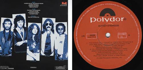 Deep Purple Perfect Strangers vinyl LP album (LP record) Mexican DEELPPE174343