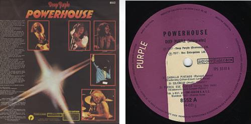 Deep Purple Powerhouse vinyl LP album (LP record) Argentinean DEELPPO246884