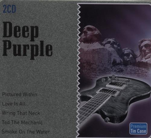 Deep Purple Premium Tin Case 2 CD album set (Double CD) UK DEE2CPR681255