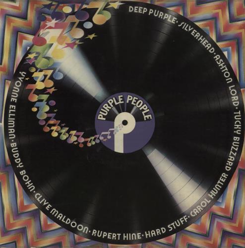 Deep Purple Purple People vinyl LP album (LP record) UK DEELPPU678440