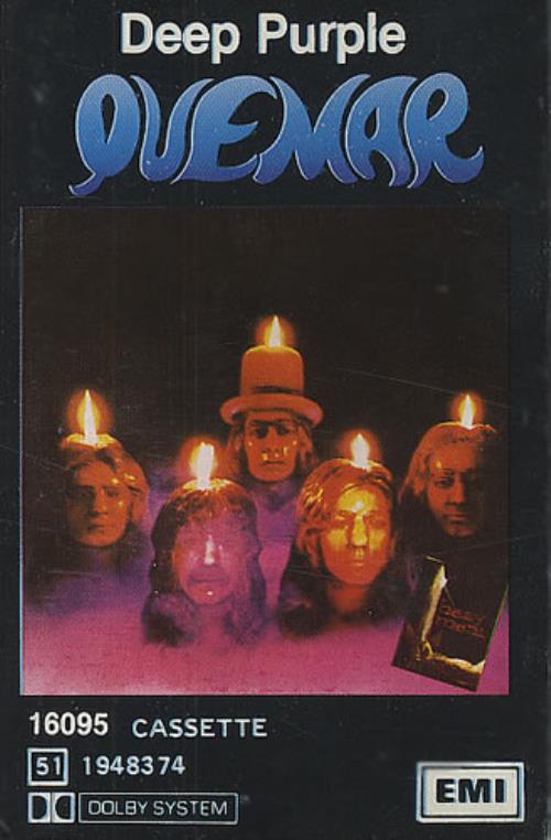 Deep Purple Quemar cassette album Argentinean DEECLQU239368