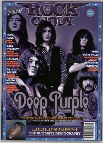 Deep Purple Rock Candy - August-September 2020 magazine UK DEEMARO765830