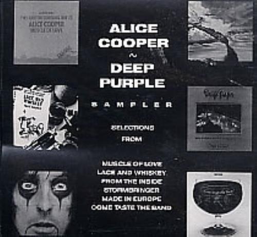 Deep Purple Sampler - With Alice Cooper CD album (CDLP) US DEECDSA74169