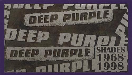 Deep Purple Shades 1968-1998 box set US DEEBXSH334708